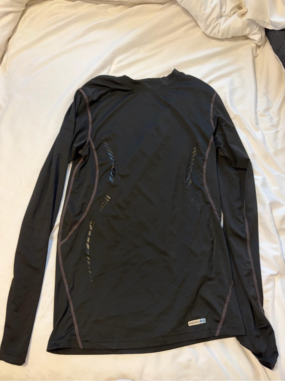 tek gear Black Long-Sleeve Compression Shirt